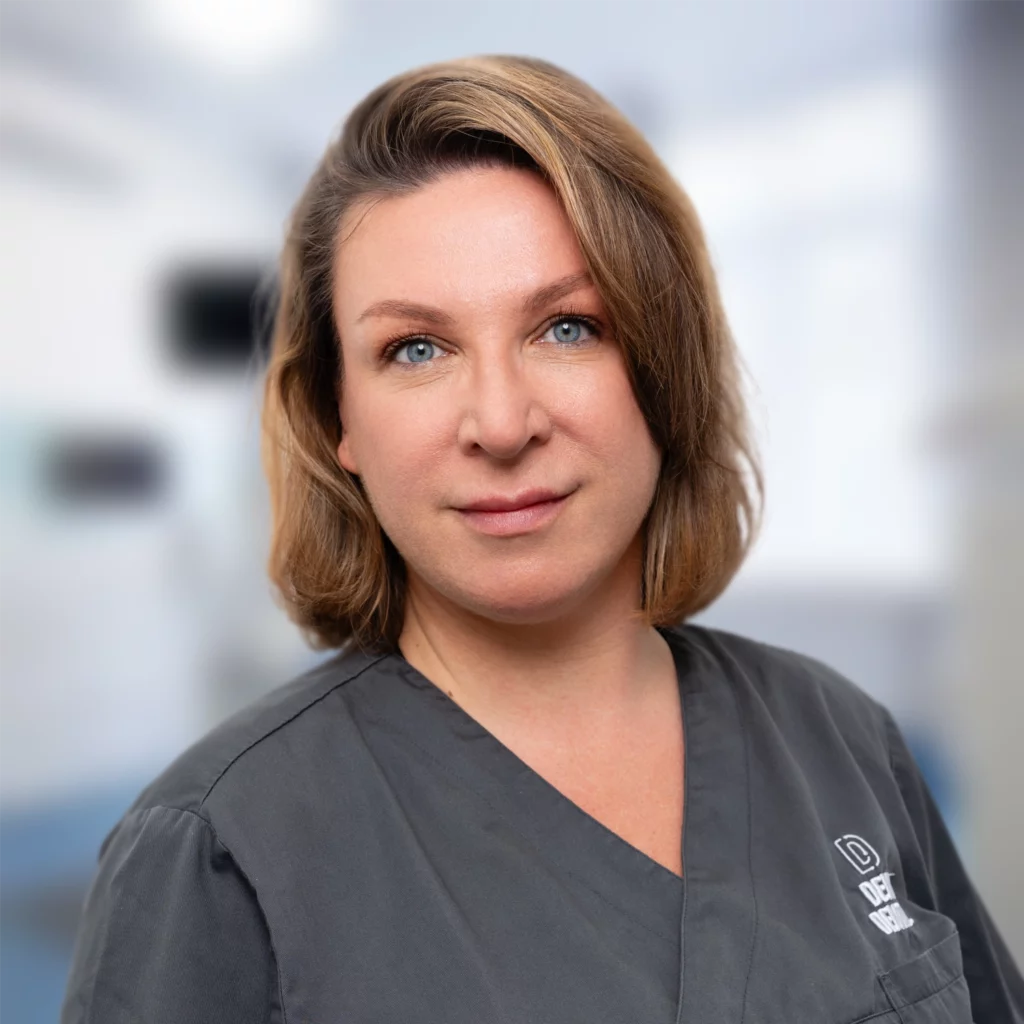 Zahnärztliche Leitung und Geschäftsführung Beate Pflugrad